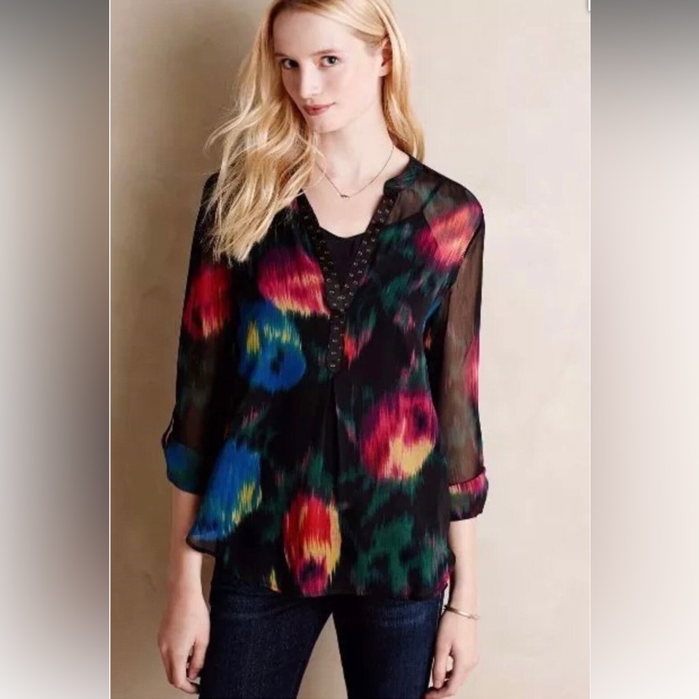 Anthropologie/Tiny Tulipano Blouse Sz M